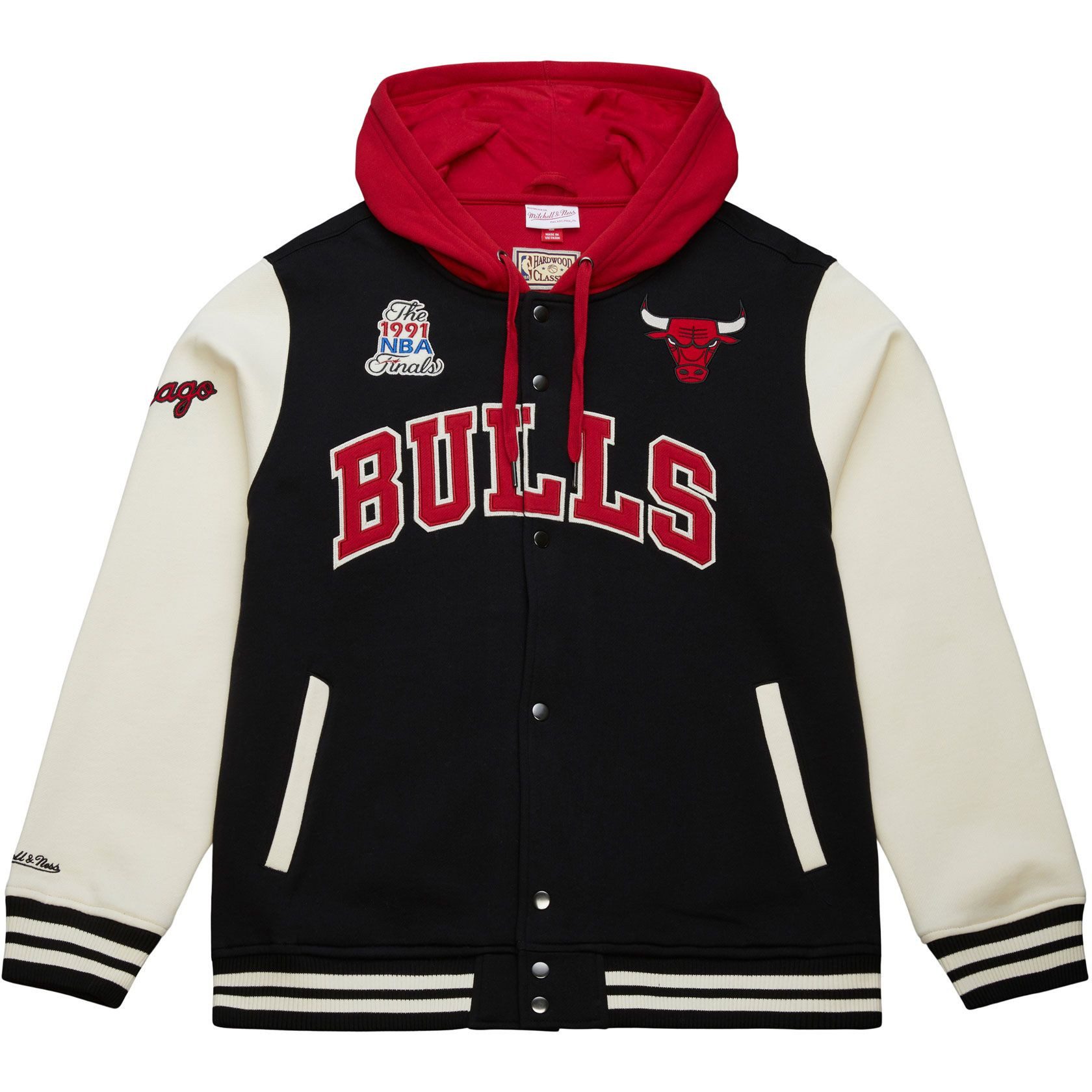 Mitchell & Ness Collegejacke Midweight Chicago Bulls günstig online kaufen
