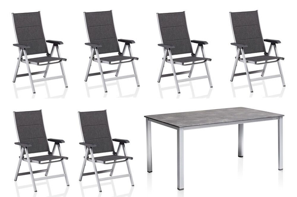 Garten-Essgruppe Cubic/ Basic Plus Padded