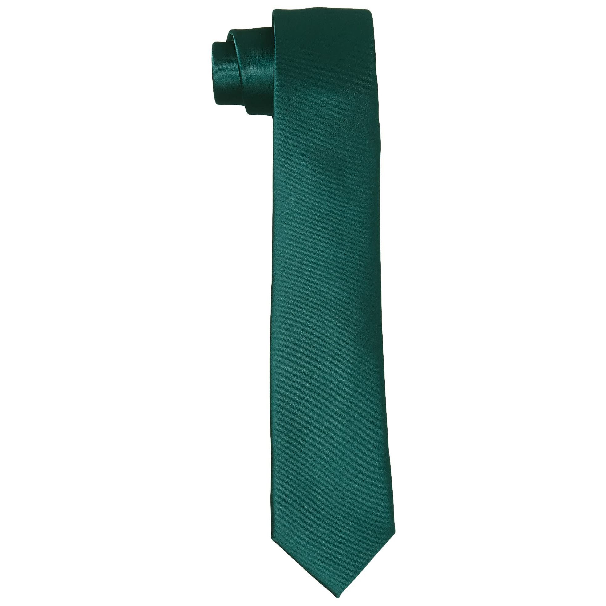 DonDon Krawatte DonDon Krawatten für Herren 6 cm handgefertigt in Seidenlook