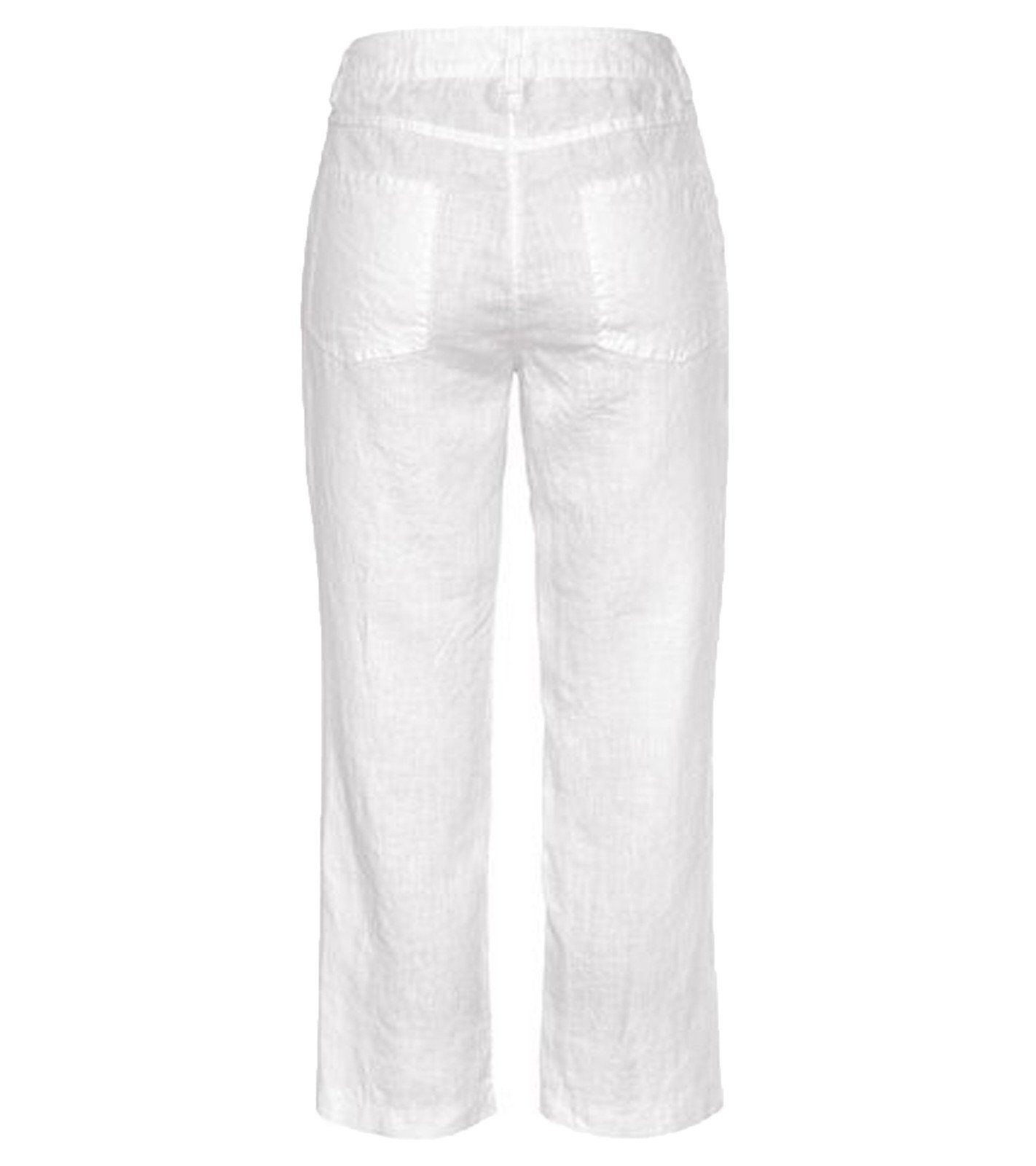 MAC 7/8-Hose »MAC Nora 7/8 Jeans luftige Damen Sommer-Hose aus Leinen  Urlaubs-Hose Strand-Hose Weiß« online kaufen | OTTO