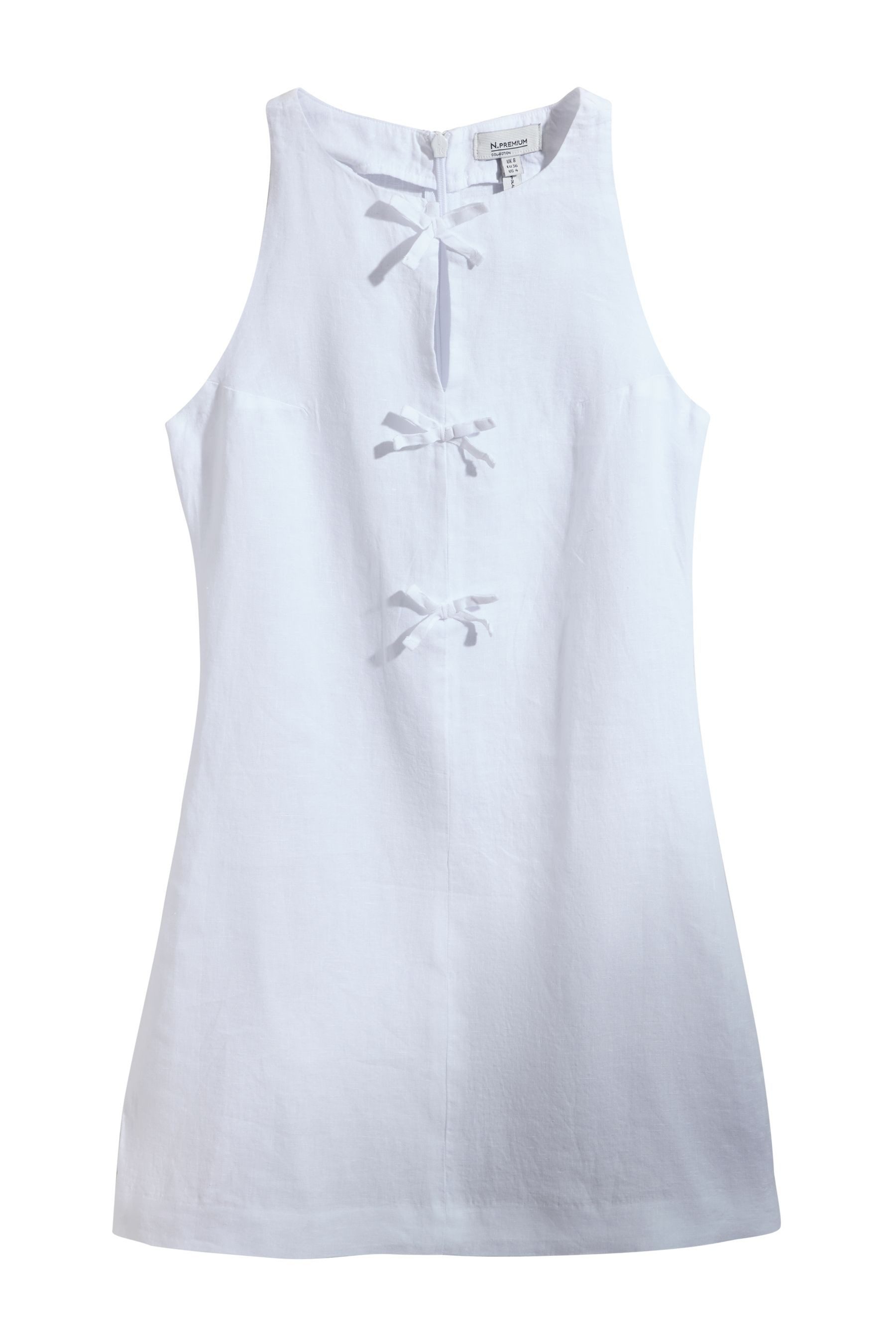 Next Minikleid N. Premium Minikleid aus 100 % Leinen (1-tlg)