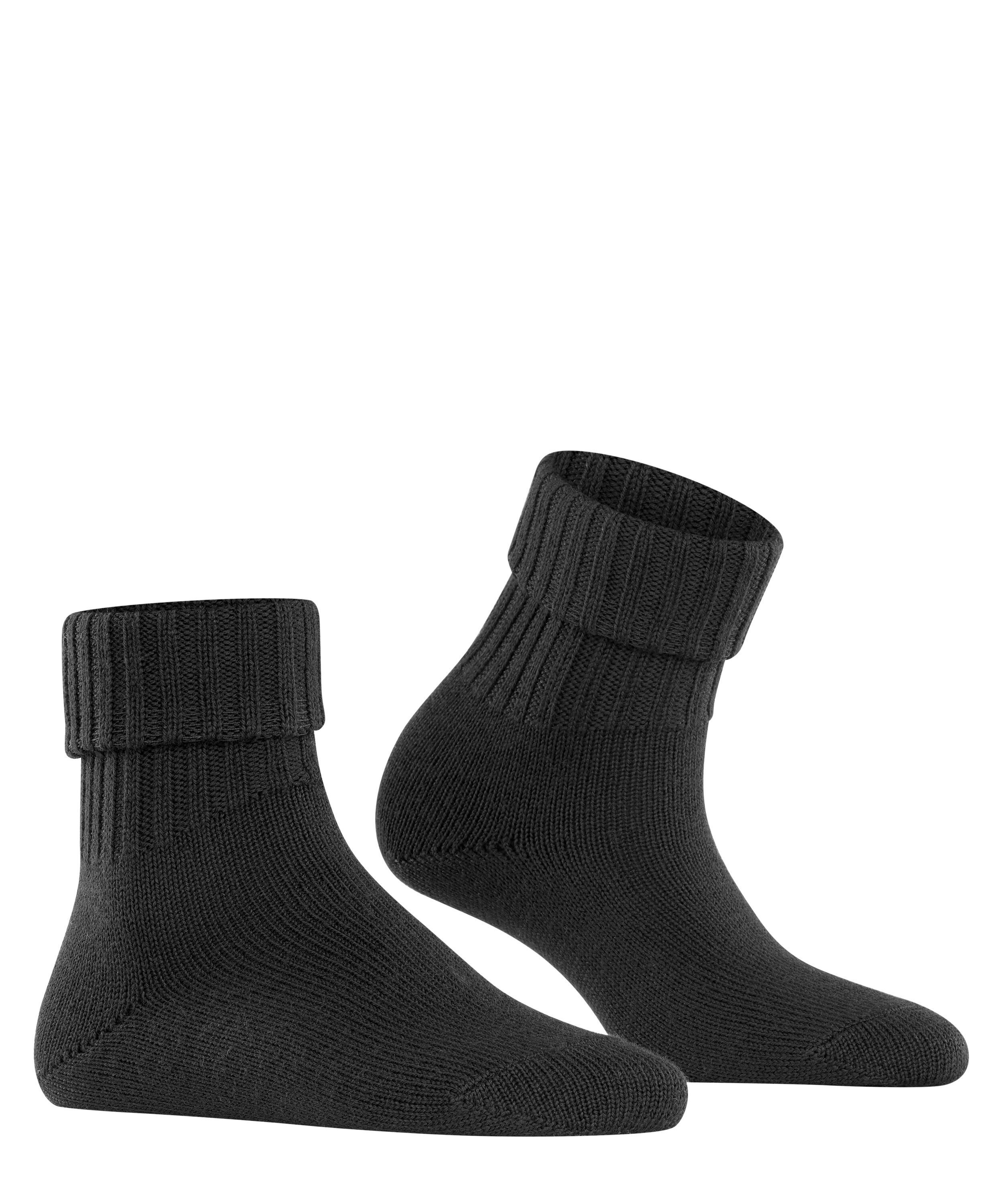 Socken (3000) black (1-Paar) Plymouth Burlington