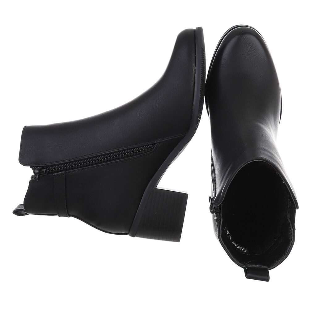Ital-Design Damen Elegant Stiefelette (88489341) Blockabsatz günstig online kaufen