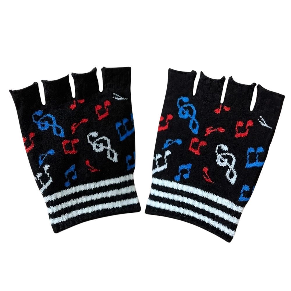 mugesh Strickhandschuhe Handschuhe Notenmix (2-St., 1) günstig online kaufen