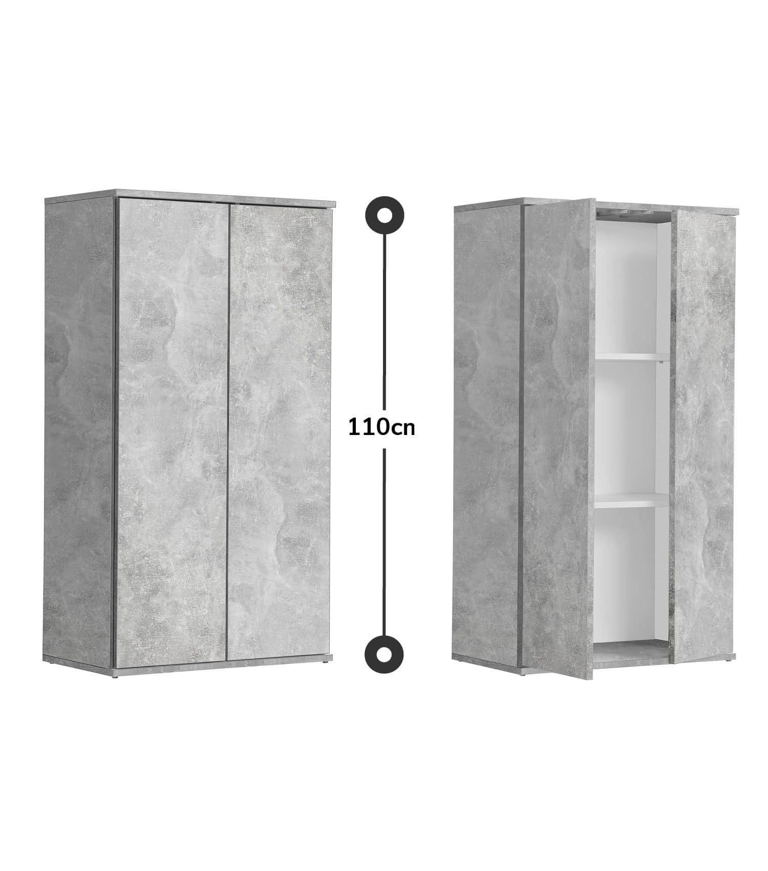 mokebo Mehrzweckschrank Der Schlanke (mit 2 günstig online kaufen