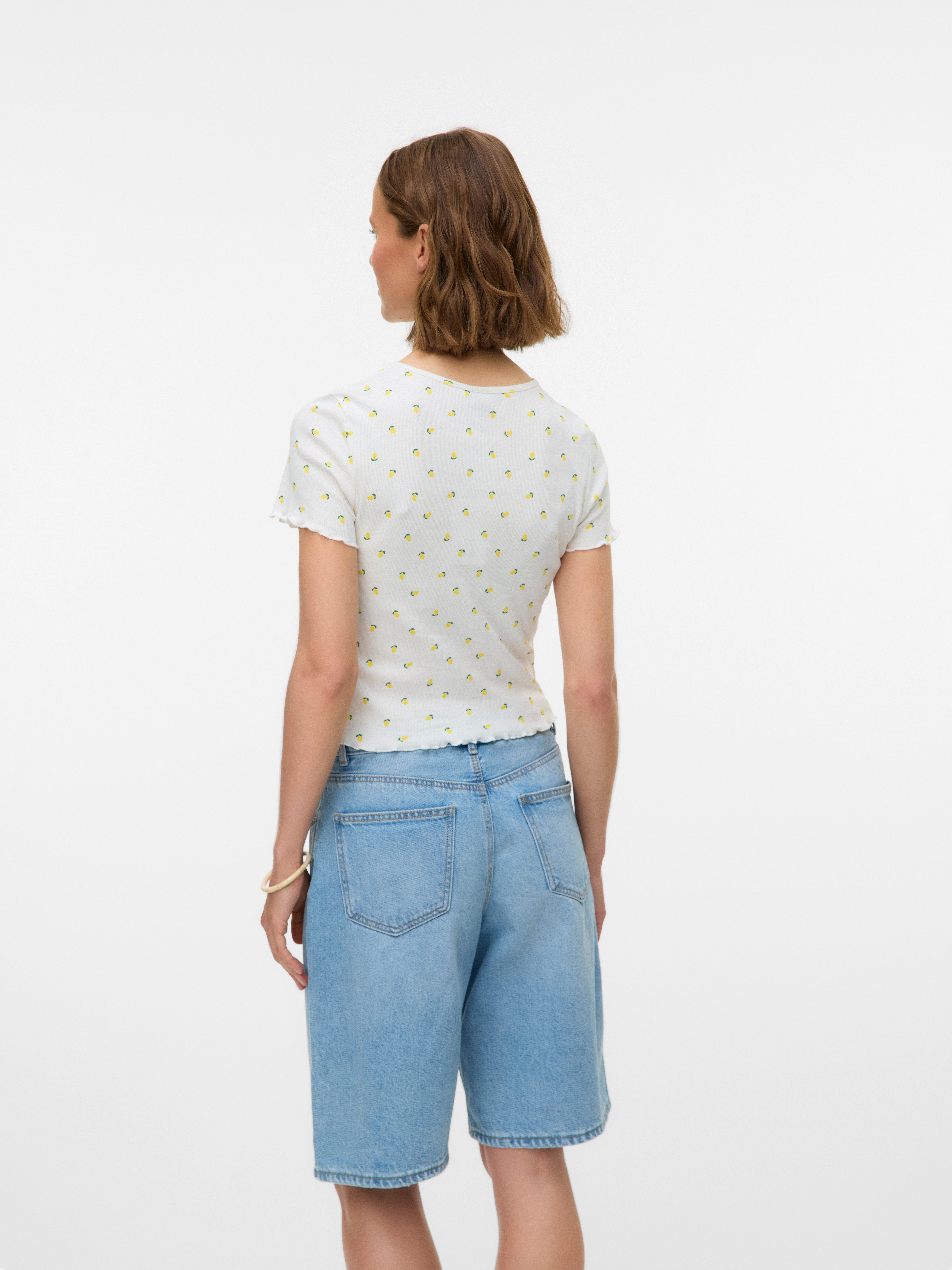 Vero Moda Kurzarmshirt VMHARRY SS O-NECK TOP JRS NOOS günstig online kaufen