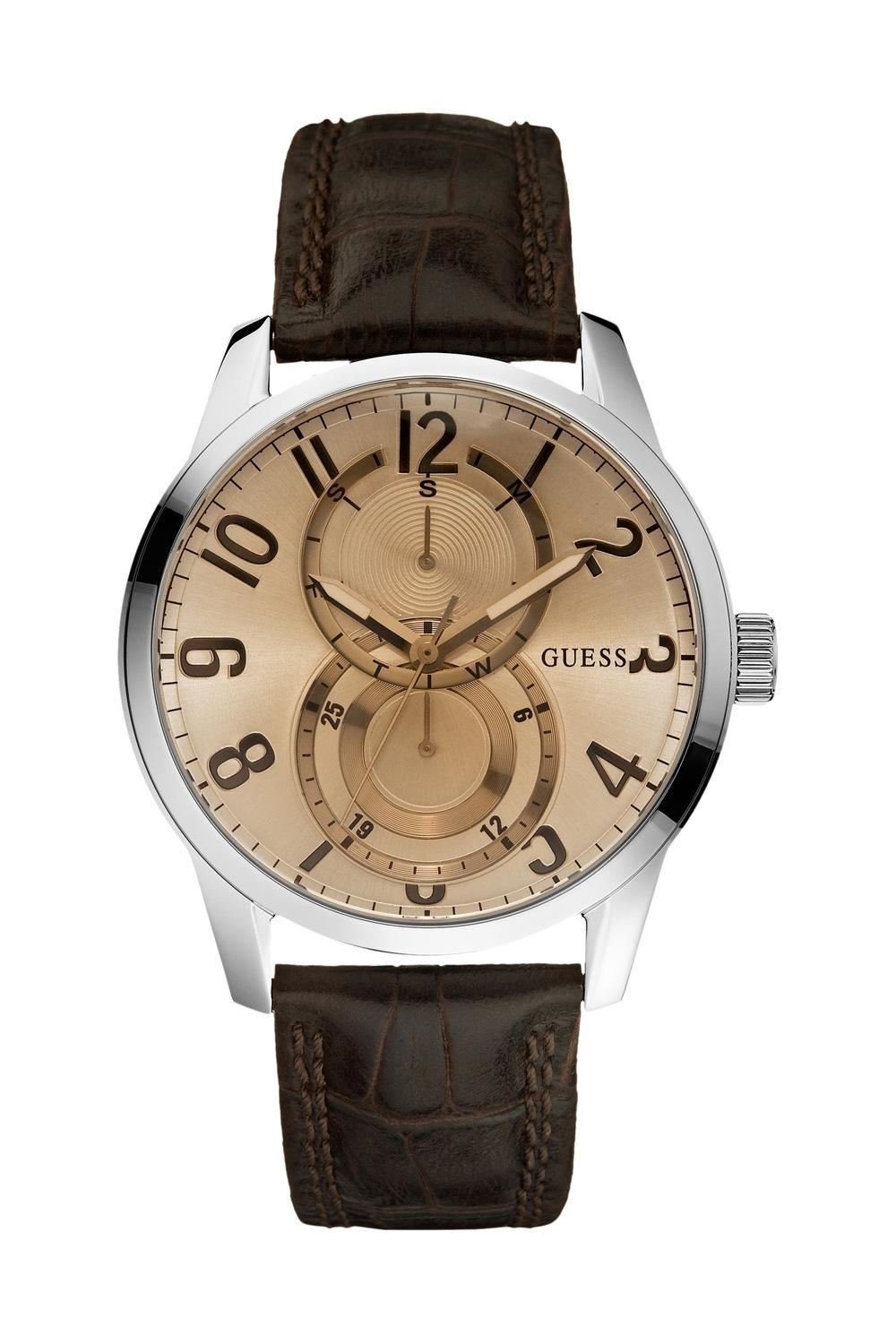 Guess Multifunktionsuhr W95127G2, Multifunktion, Leuchtzeiger