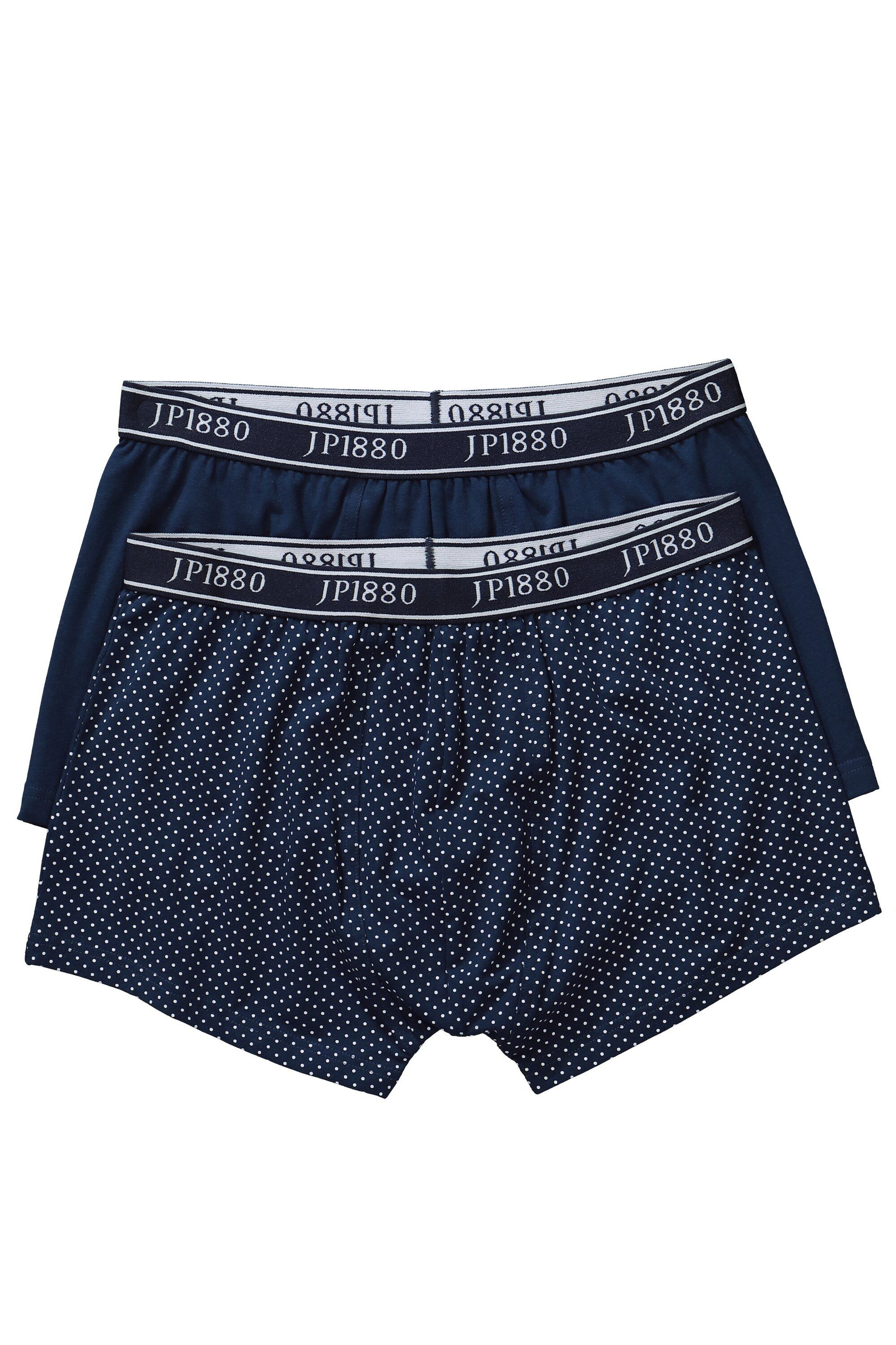 JP1880 Boxershorts Hip-Pants FLEXNAMIC® 2er-Pack Unterhose bis 10 XL