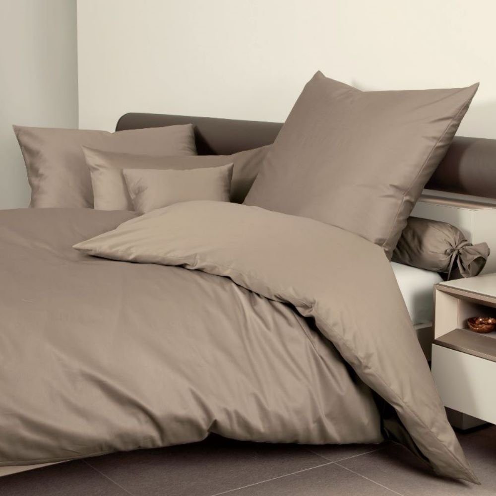 Janine Bettwäsche "Colors 31001" 2 Stk. tlg. feinfädige uni Bettwäsche für günstig online kaufen