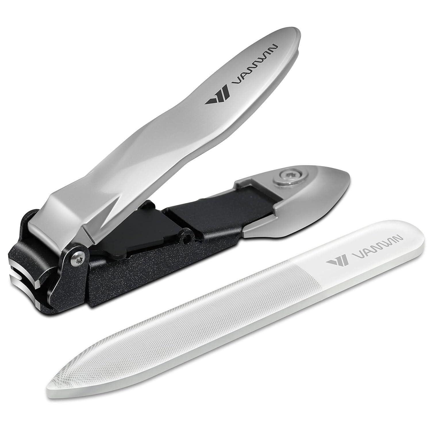 Nagelknipser Nagelknipser Auffangbehälter Spritzfrei Edelstahl Ergonomisch
