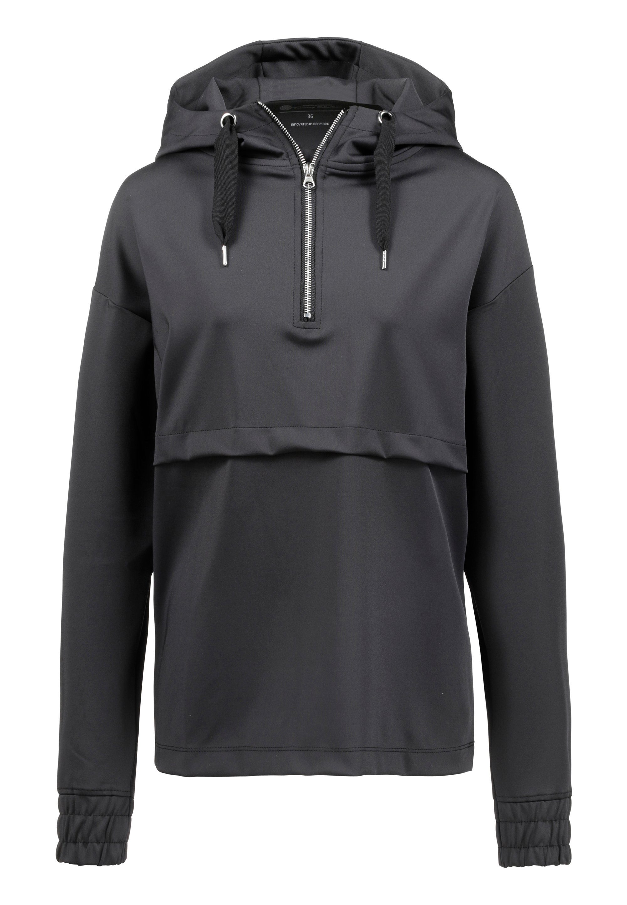 Look im ATHLECIA schwarz sportlichen Kasa Kapuzensweatshirt