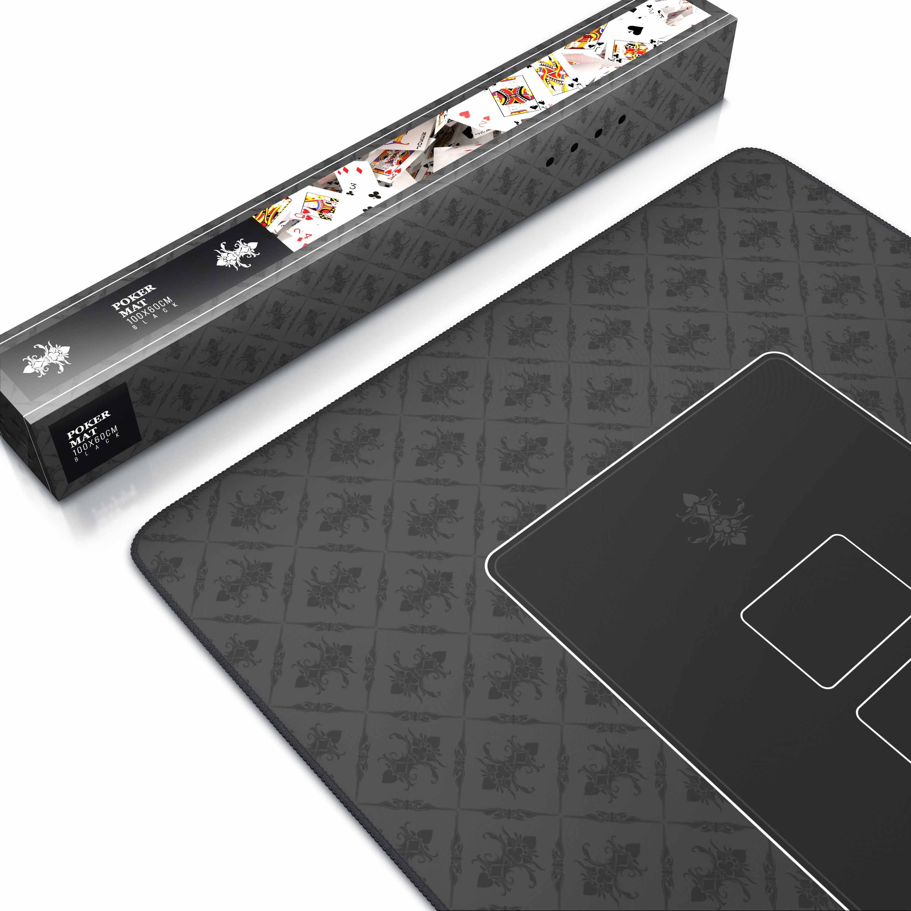 CSL Spieltisch XXL Profi Pokermatte 100x60cm, Tischauflage für Poker, Poker günstig online kaufen