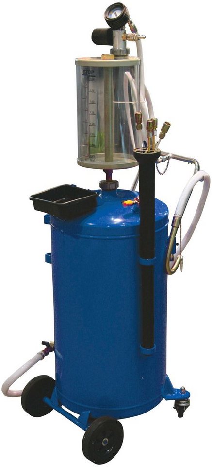 BGS Ölabsaugpumpe Druckluft-Öl-Absauggerät, 70 Liter