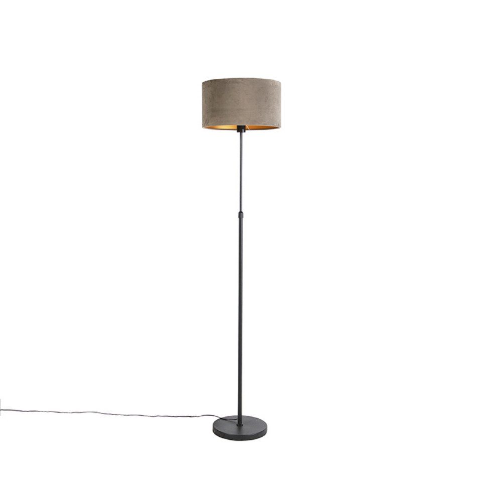 Qazqa Stehlampe Parte fl, ohne Leuchtmittel, günstig online kaufen