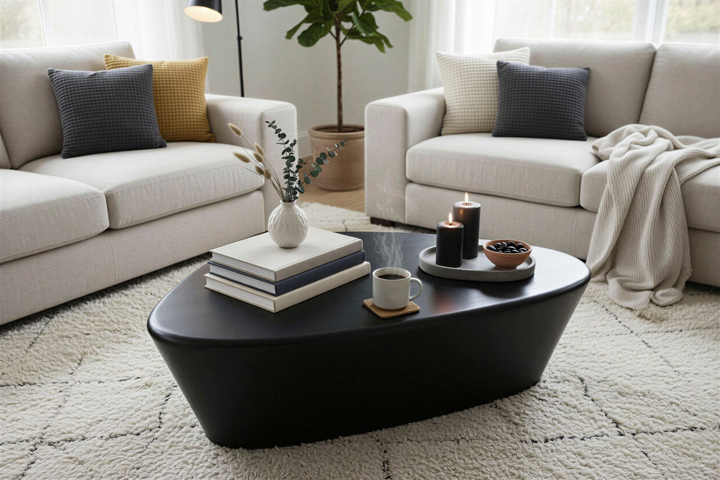 SIT Couchtisch (1-St), dreieckige Tischplatte