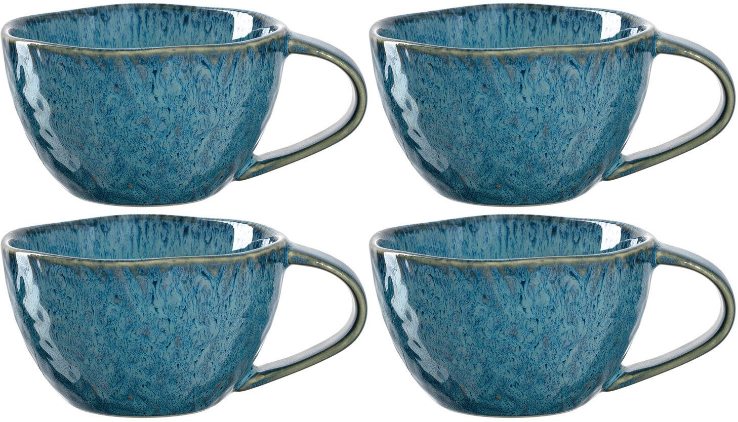 LEONARDO Tasse MATERA, Keramik, 290 ml, 4-teilig