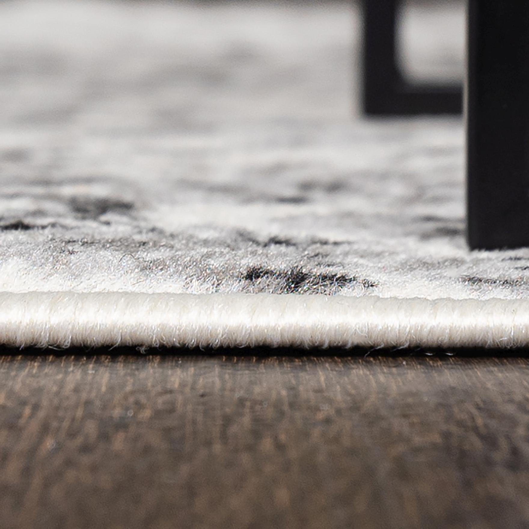 Designteppich Modern Teppich Vintage mm, Mazovia, Weich, - Grau x Pflegeleich, für Kurzflor cm, 170 Geeignet 120 7 Höhe Fußbodenheizung