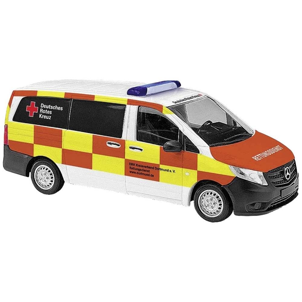 Modelleisenbahn-Straße H0 Mercedes Vito DRK Dortmund