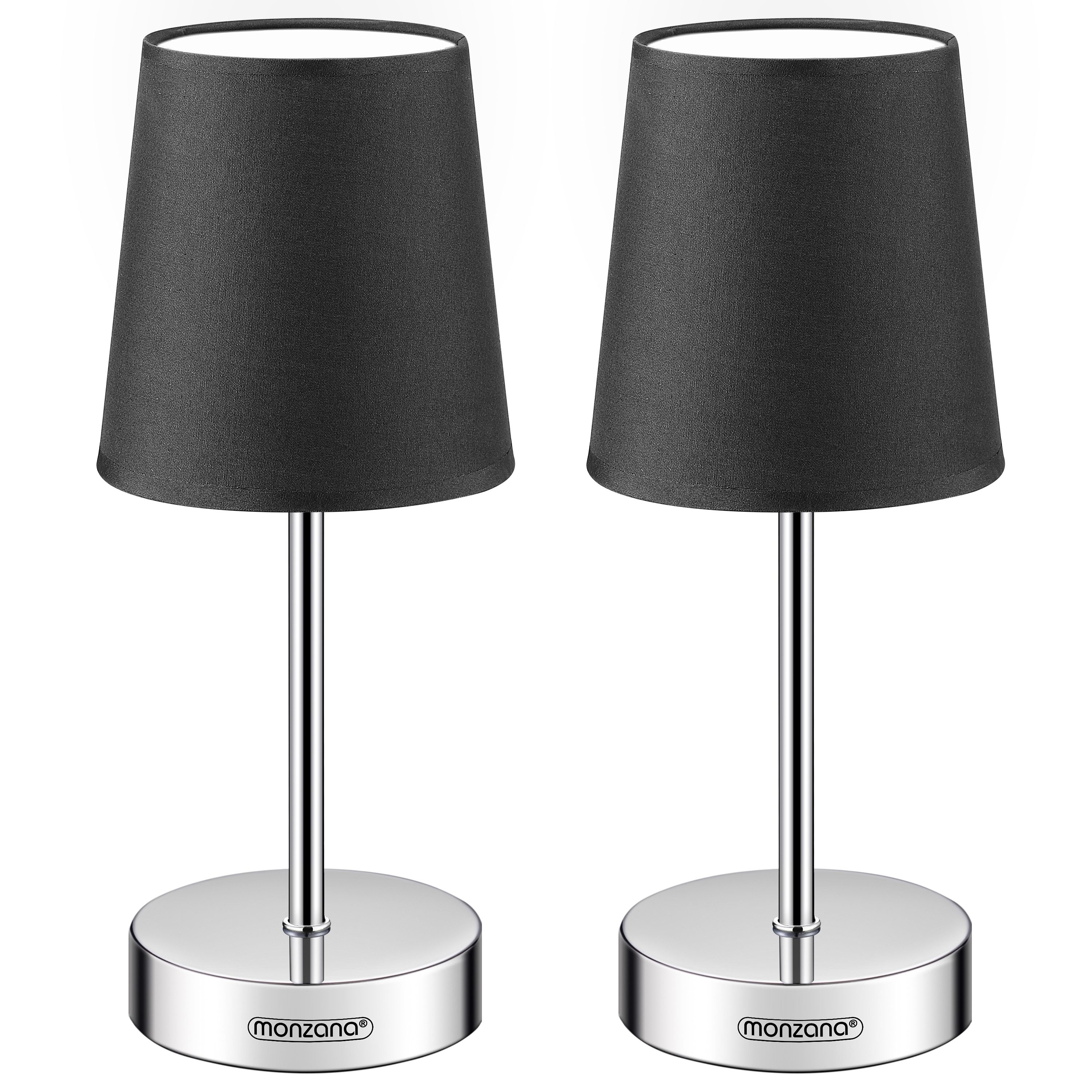 monzana Tischleuchte, Anthrazit 2er Set, 2er günstig online kaufen