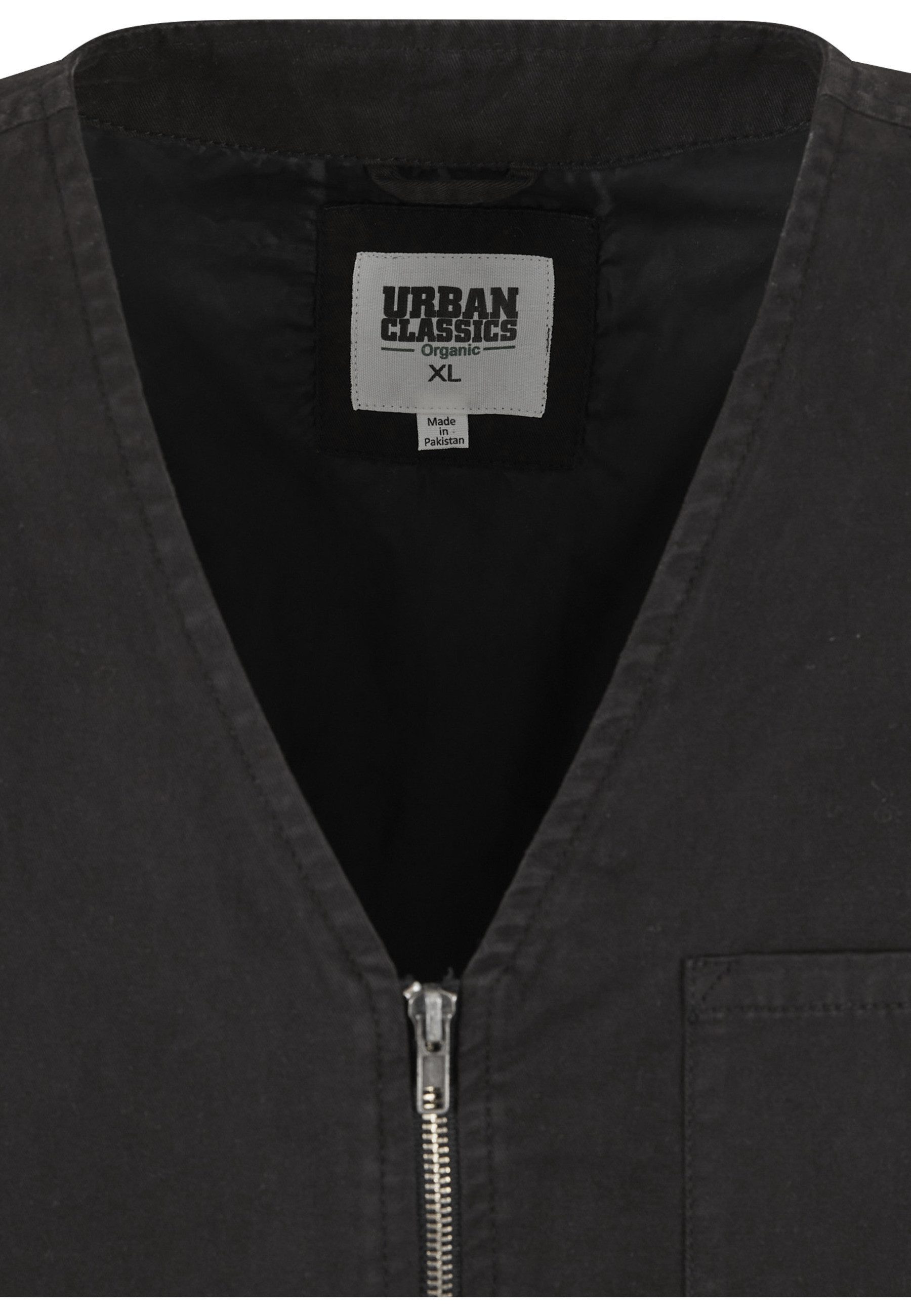 URBAN CLASSICS Steppweste Urban Classics Herren Organic Cotton Vest (1-tlg) – Bild 3 von 5