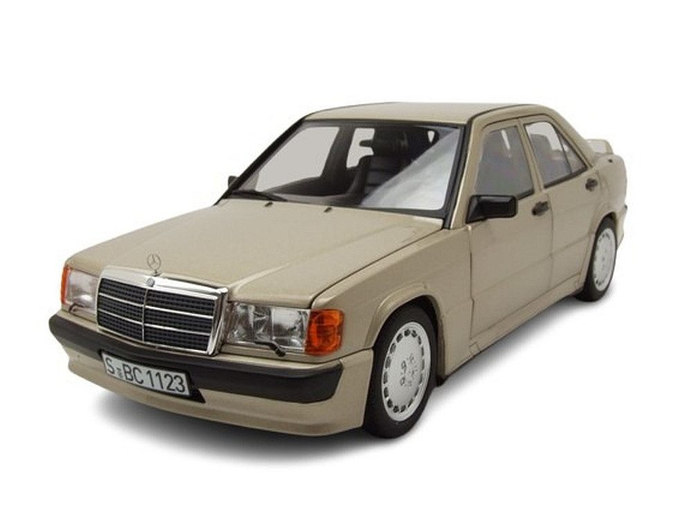 Modellauto Mercedes 190 E 2.3-16 W201 1984 rauchsilber metallic