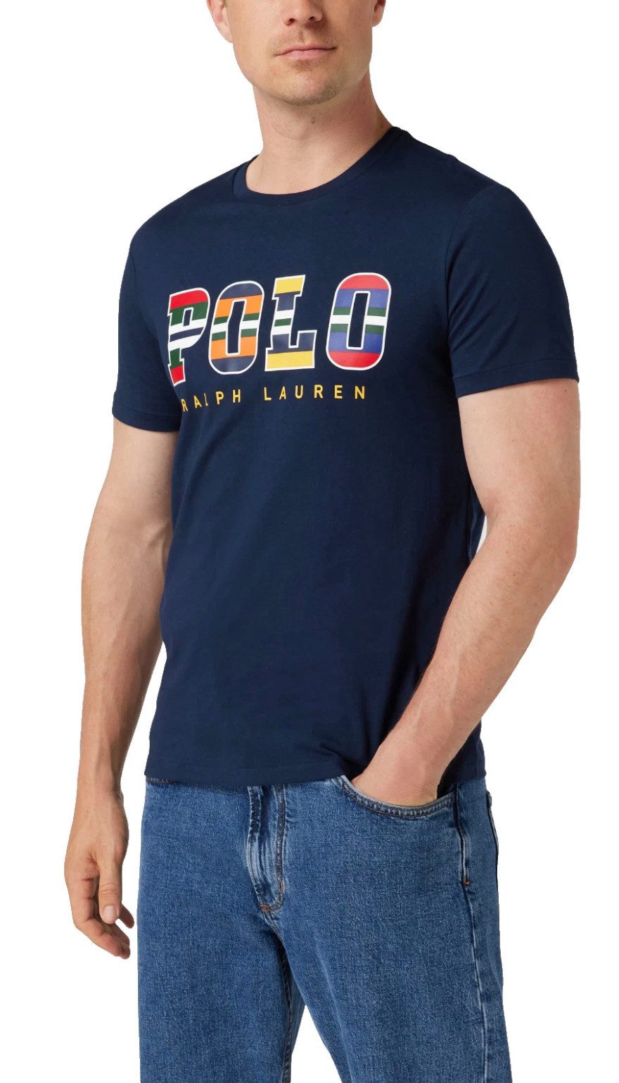 Polo Ralph Lauren T-Shirt Retro Logo Shirt Custom Slim Fit Authentifizierung über das Ralph Lauren-System möglich