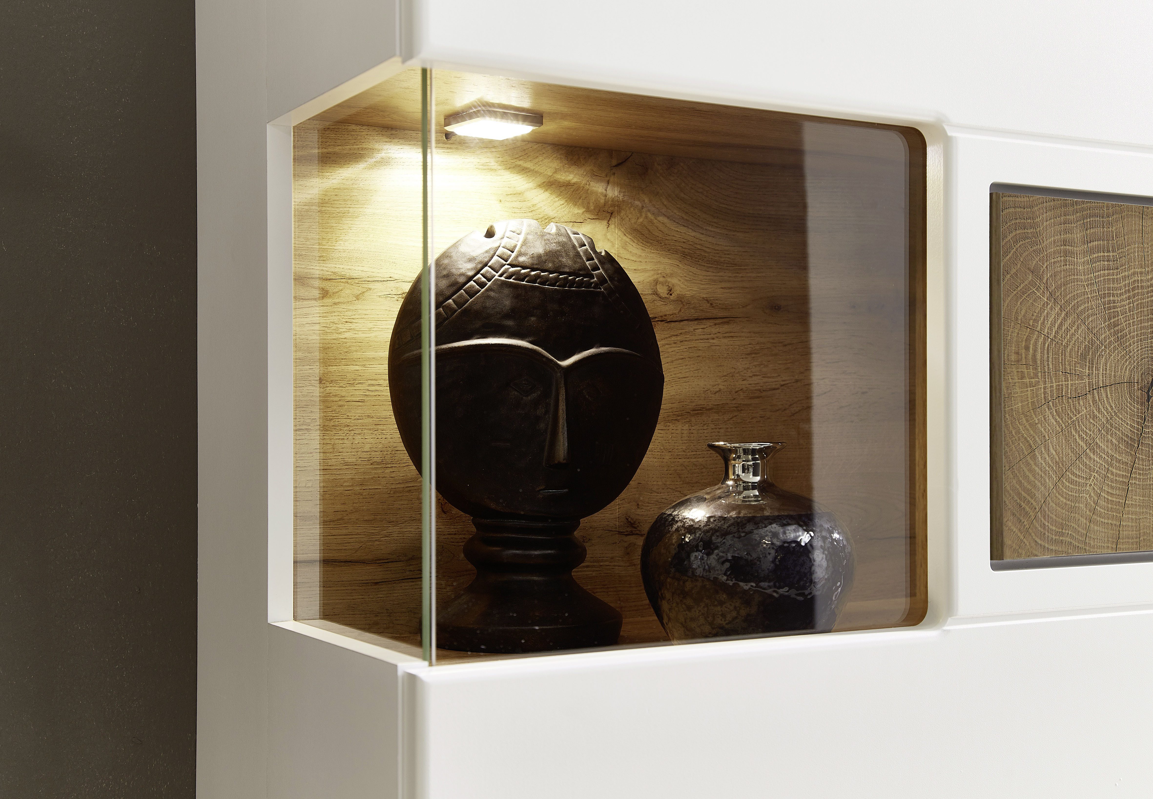 Innostyle Wohnwand FUN PLUS, (5-St), inkl. LED-Beleuchtung