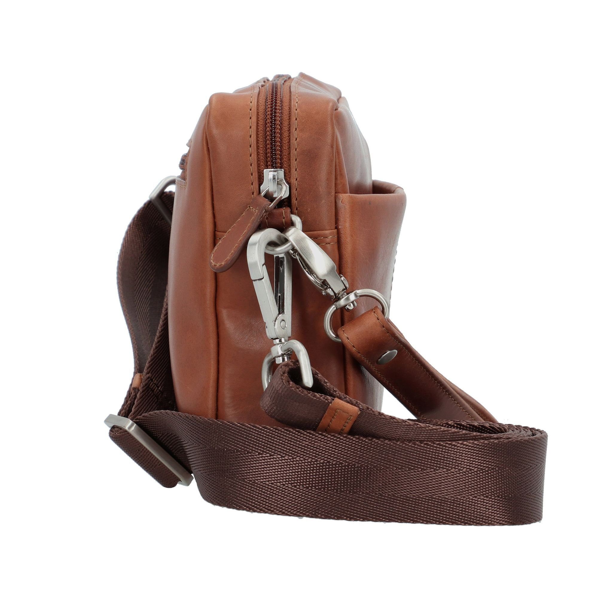Esquire Handgelenktasche Dallas, Leder