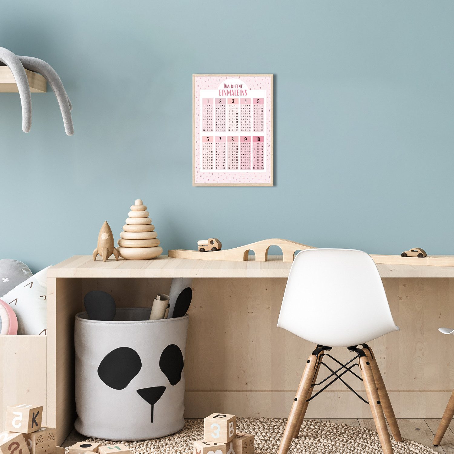 MeinBaby123® Poster 1x1, Einmaleins Trainer, Lernposter günstig online kaufen