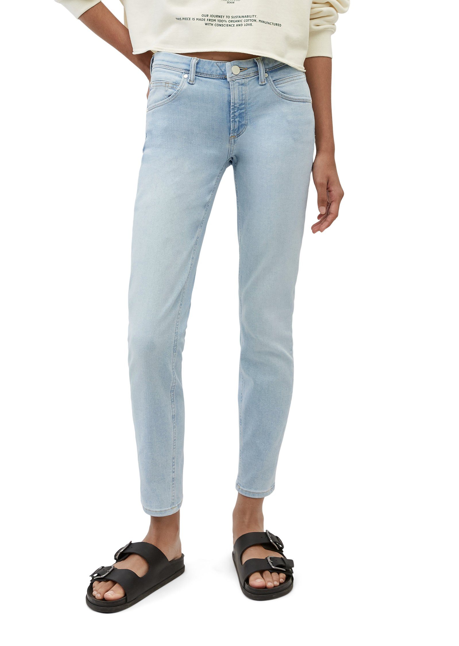 Marc O'Polo DENIM Slim-fit-Jeans »aus hochwertigem Baumwolle-MIx« online  kaufen | OTTO