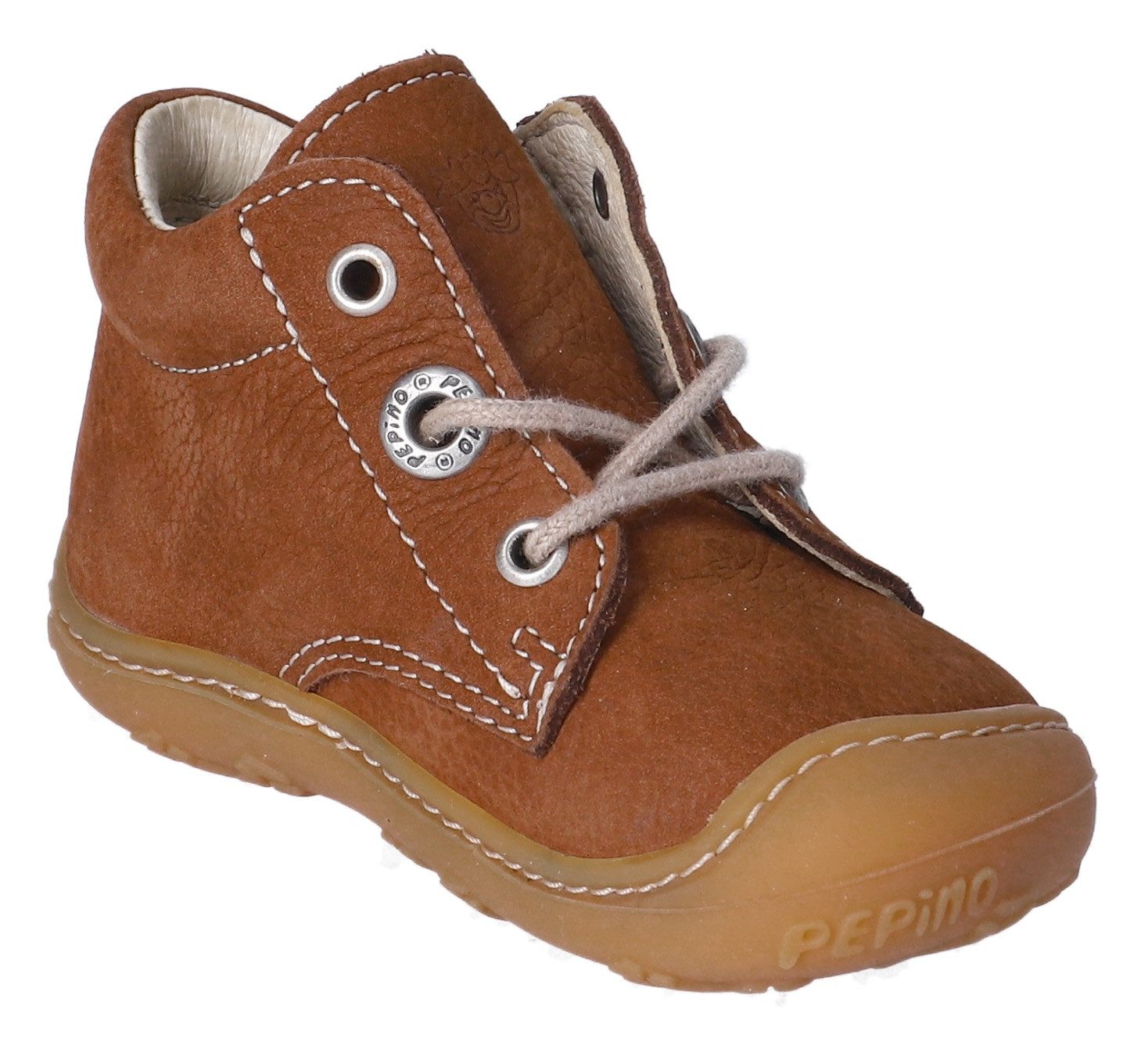 PEPINO by RICOSTA CORY, WMS: mittel Lauflernschuh Schnürschuh mit WMS-System, Leder, Größenschablone zum Download