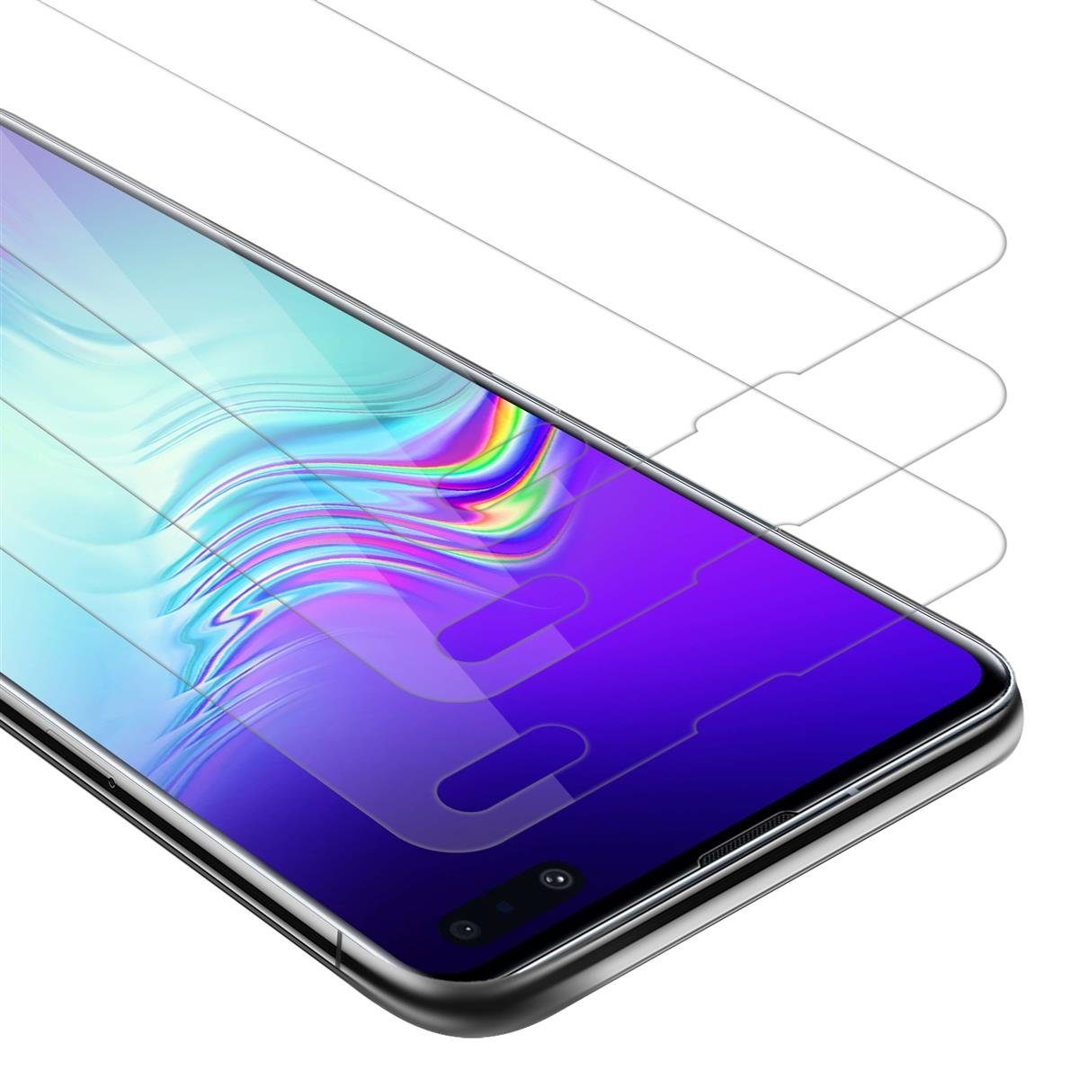 Cadorabo Schutzfolie »3er Pack Tempered«, (Samsung Galaxy S10 5G, 3-St), 3x  Schutzglas Panzer Folie (Tempered) Display-Schutzglas mit 3D Touch online  kaufen | OTTO