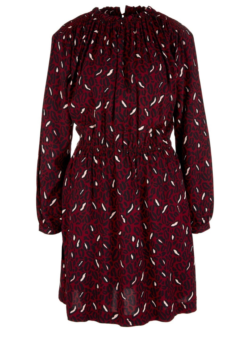 A-Linien-Kleid Print-Kleid