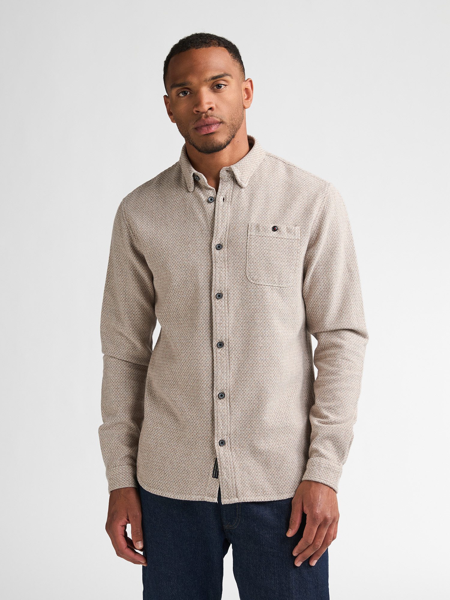 Petrol Industries Langarmhemd Millstate Regular Fit