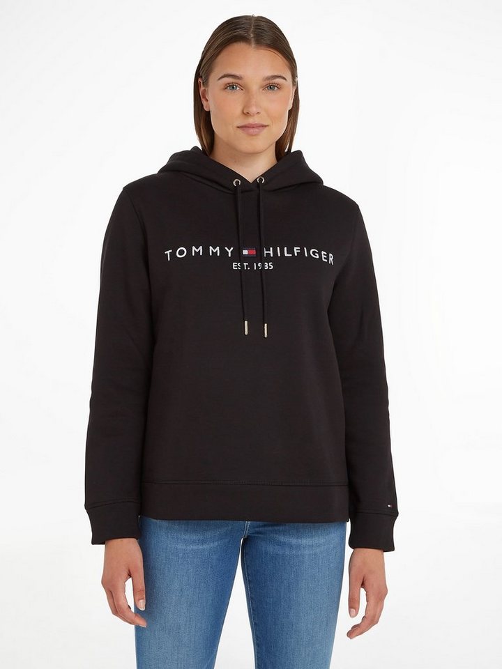 Tommy Logostickerei mit Tommy Kapuzensweatshirt Hilfiger Hilfiger