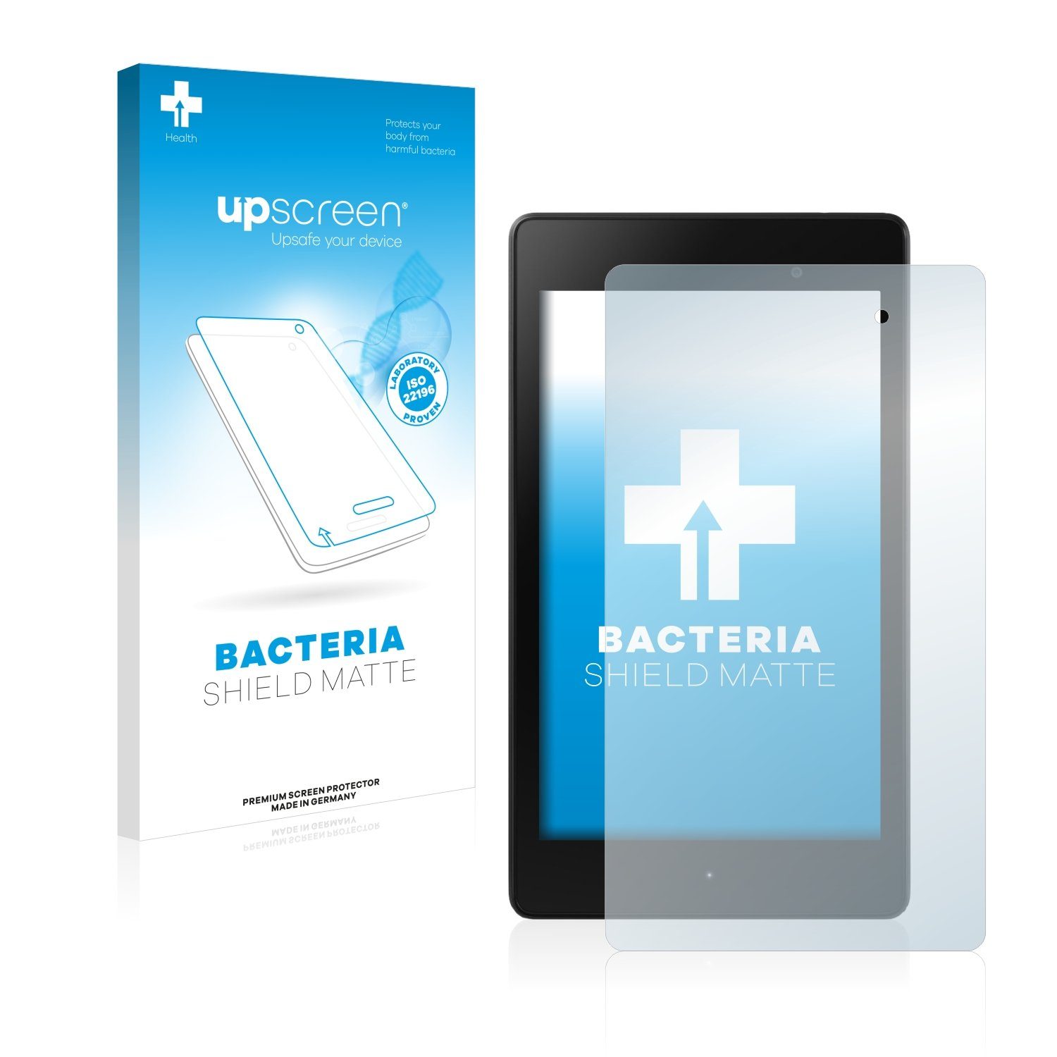 upscreen Schutzfolie für ASUS Nexus 7 Tablet 2 2013, Displayschutzfolie, Folie Premium matt entspiegelt antibakteriell