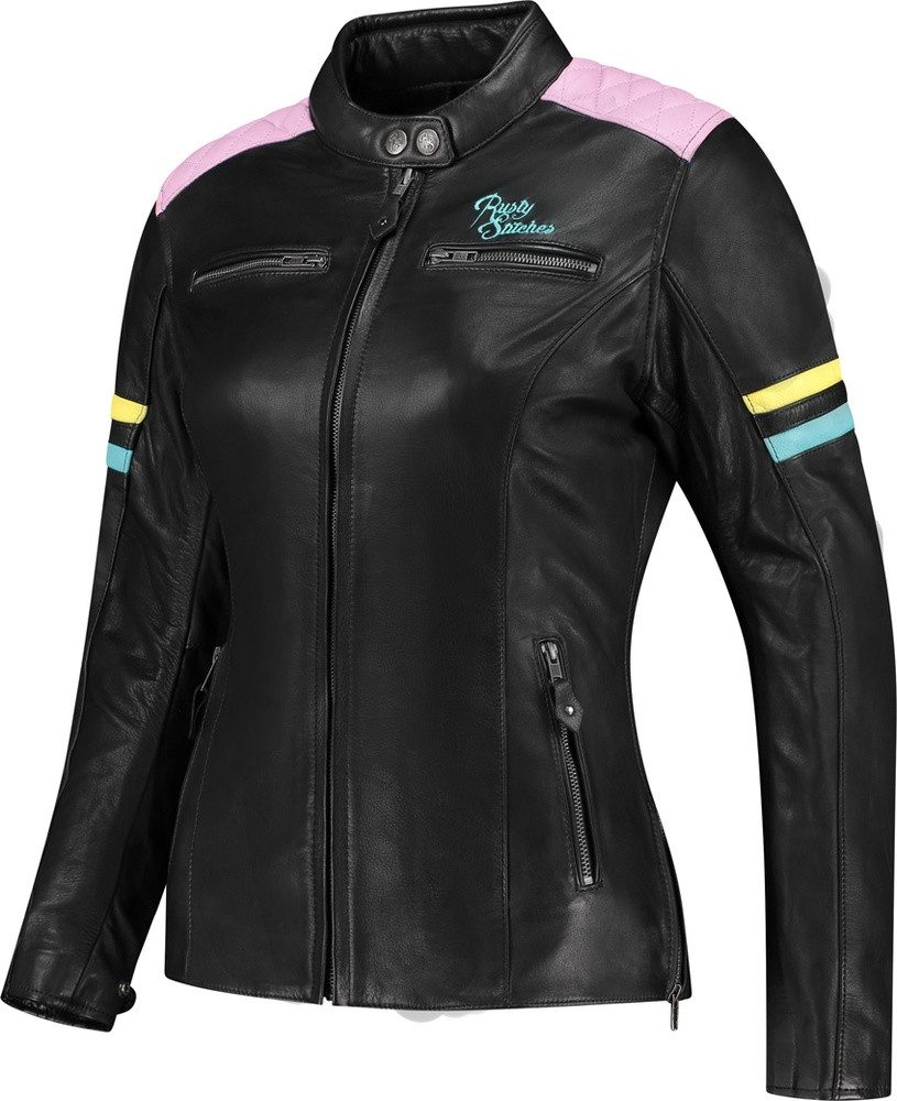 Rusty Stitches Motorradjacke Joyce V2
