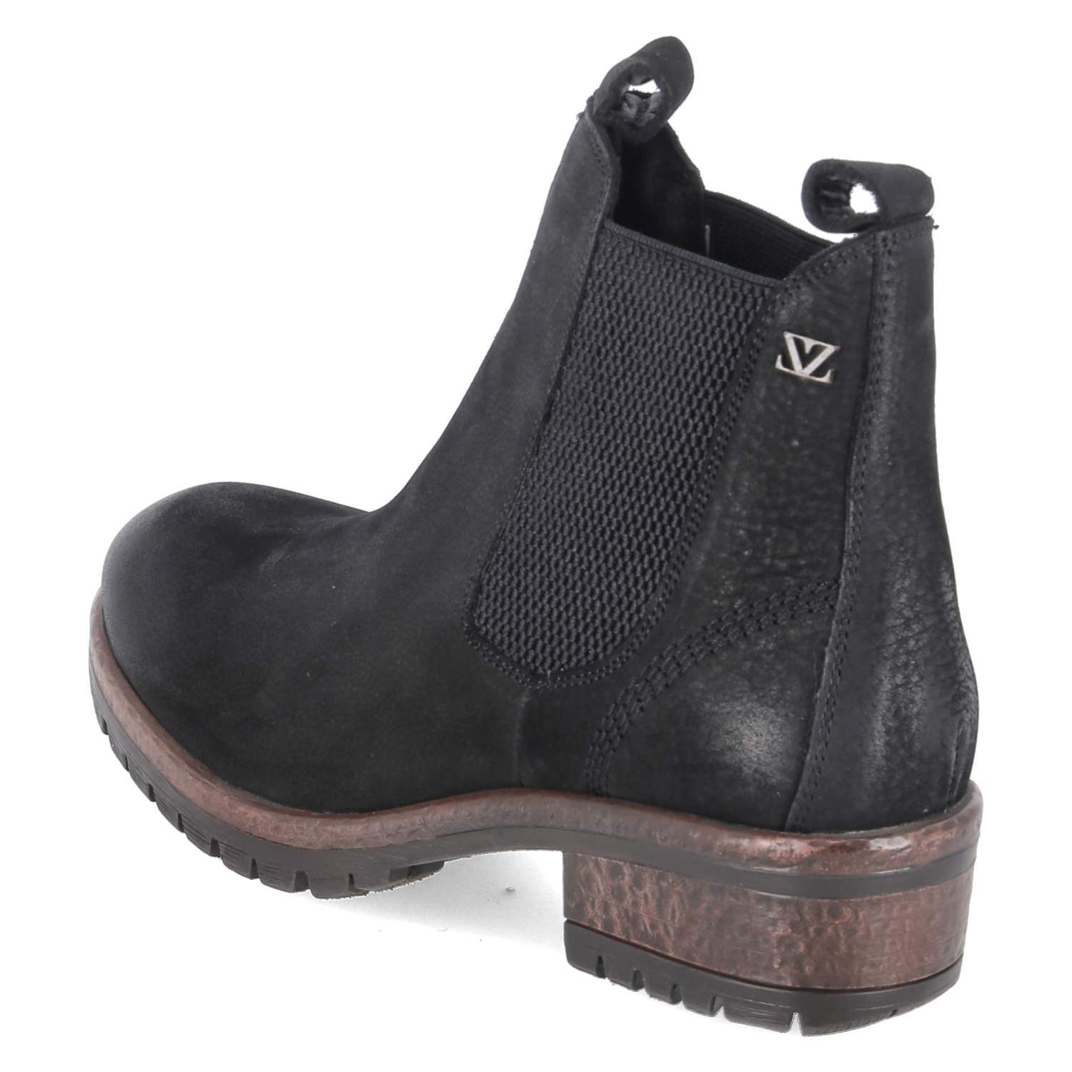 Lazamani LAZAMANI LA68001 BLACK Damen Leder black Schlupfstiefel