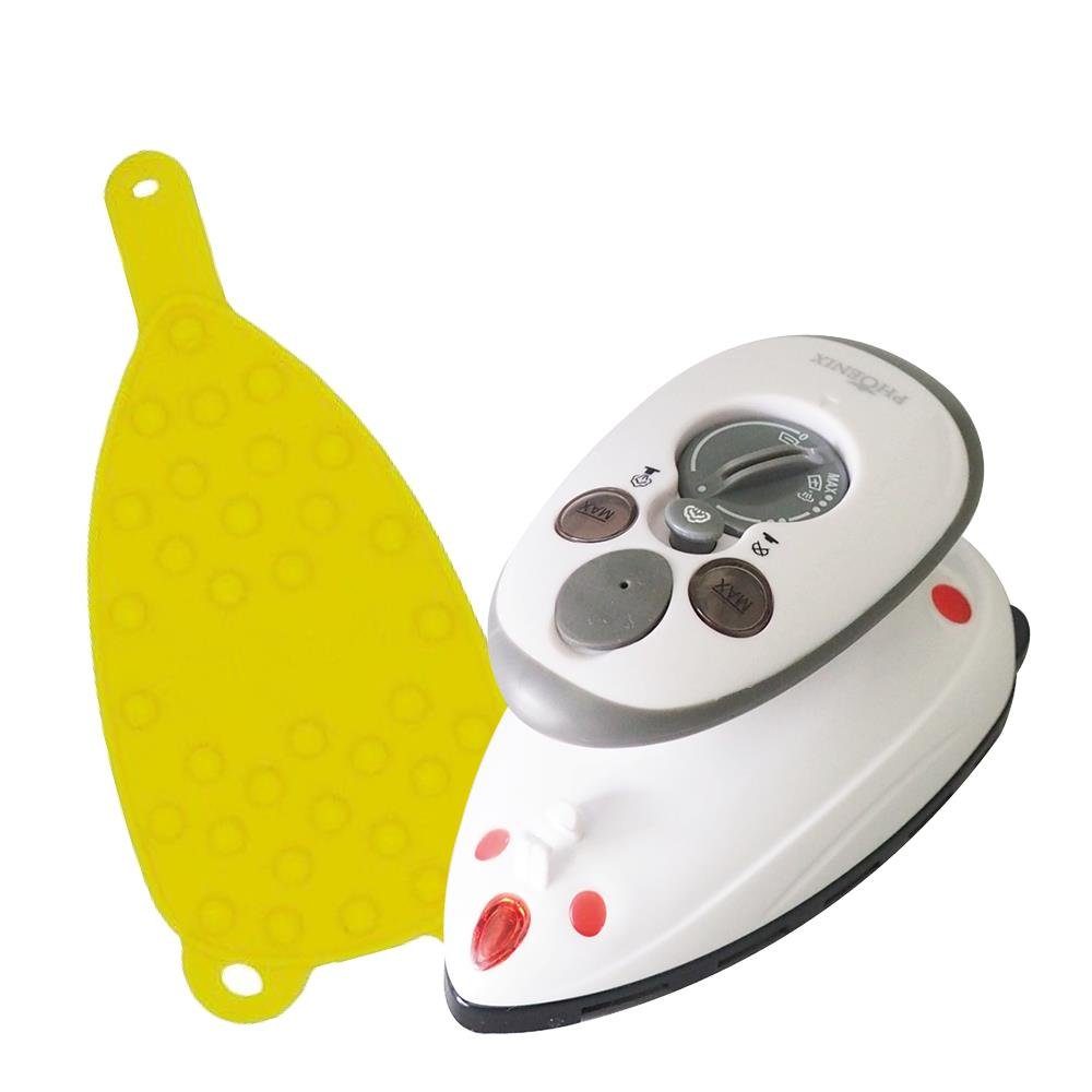 Phönix Reise-Dampfbügeleisen Phönix Reisebügeleisen und Ablage im Set in allen Farben