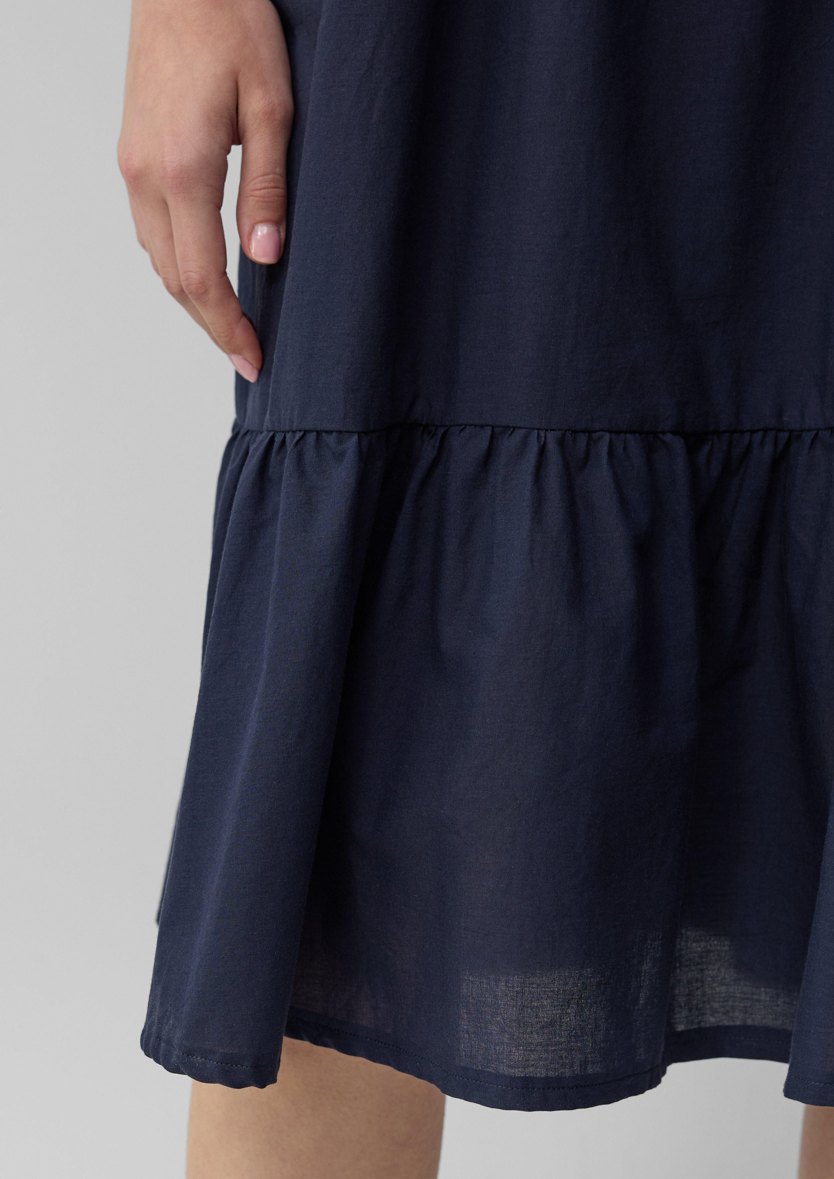s.Oliver Maxikleid Stufenkleid im Relaxed Fit günstig online kaufen
