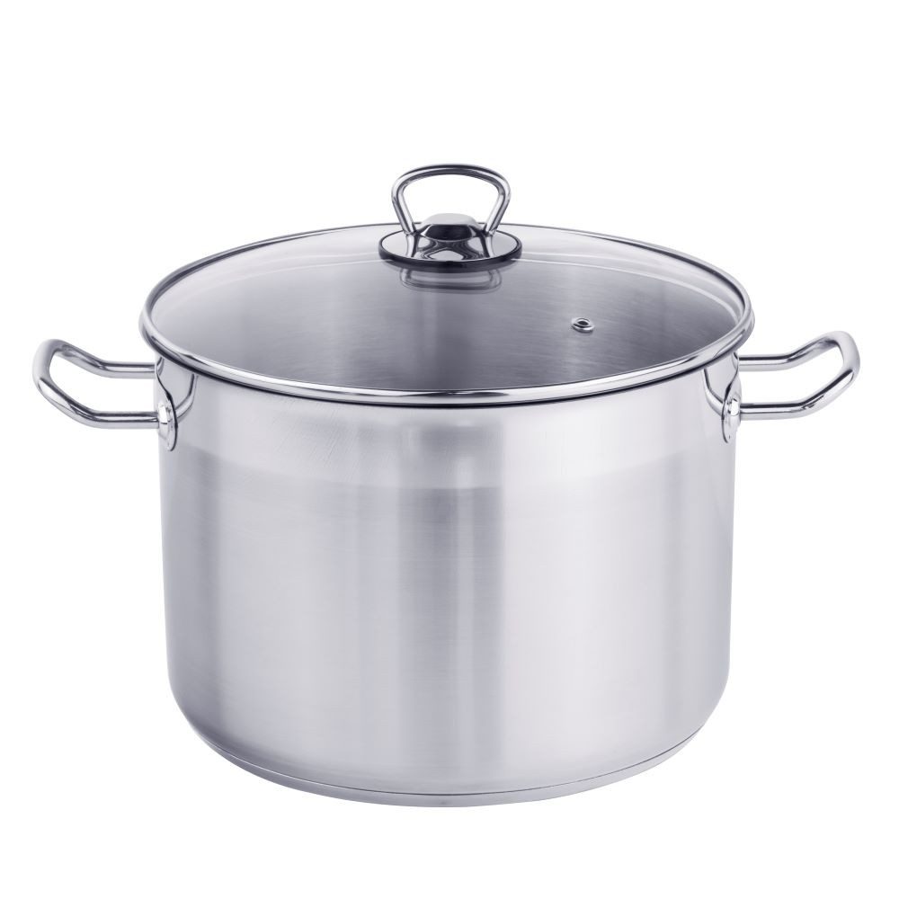 Topf-Set Haushalt International Universaltopf mit Glasdeckel 10L Maße: ca. Ø: