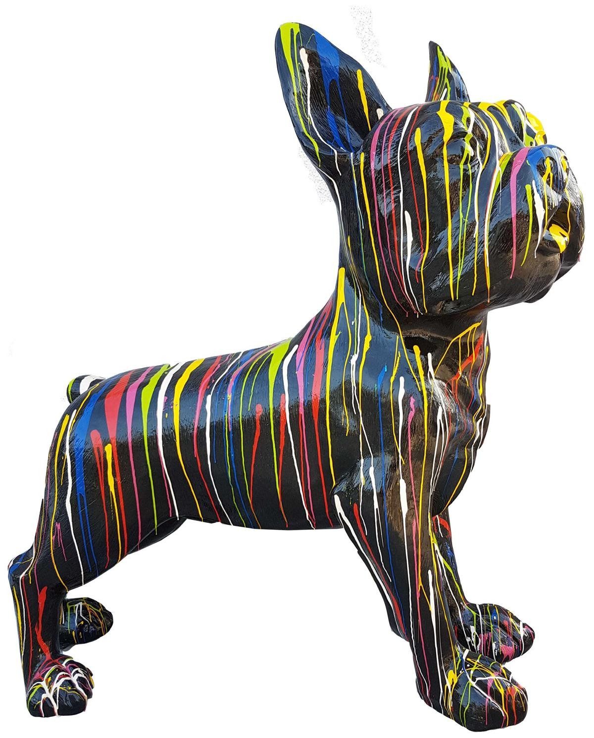 Dekofigur Abstrakte Deko Figur Statue 178cm Hund Skulptur A704