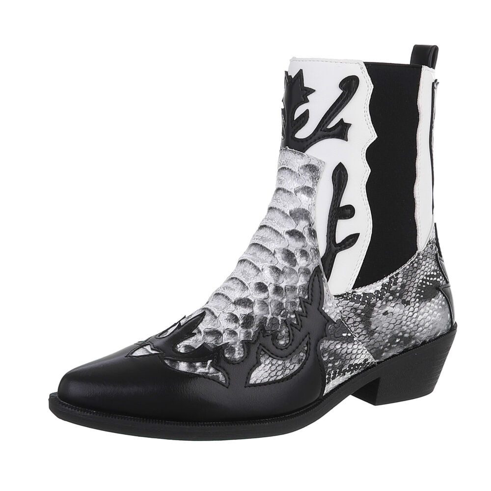 Ital-Design Damen Cowboyboots Western Stiefelette (87124770) günstig online kaufen