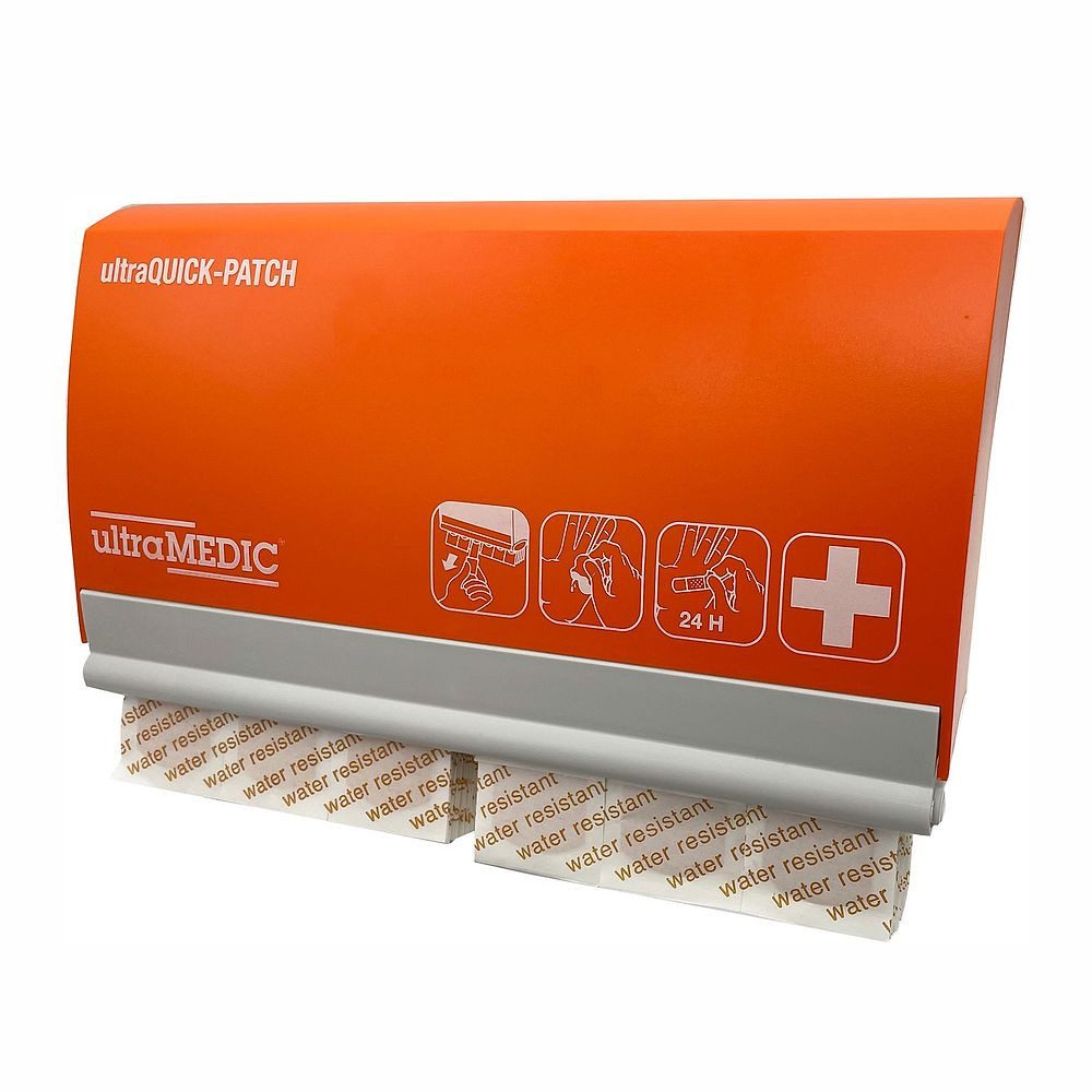 Ultramedic Erste-Hilfe-Koffer Pflasterspender Ultra Quick-Patch, Ideal für den Einsatz im Betrieb