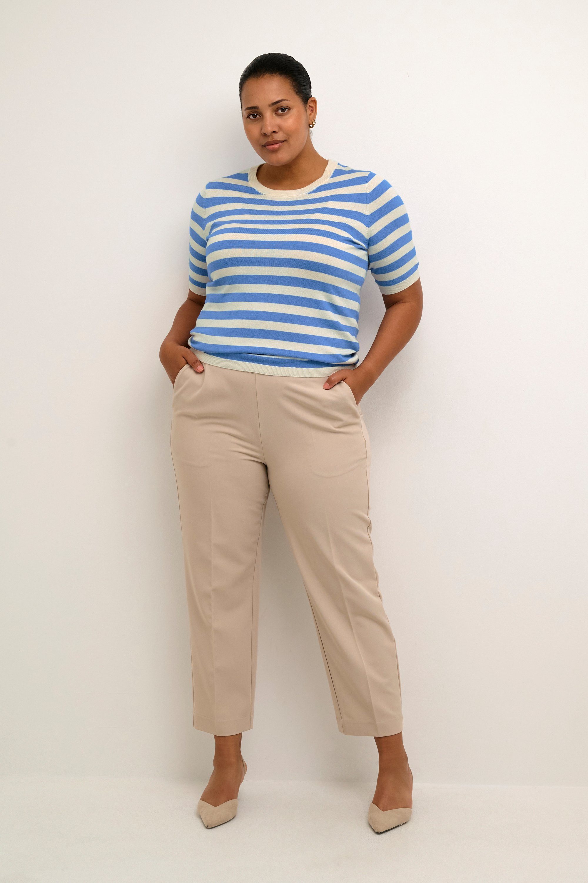 KAFFE Curve Strickpullover Strickpullover KCmalia Große Größen