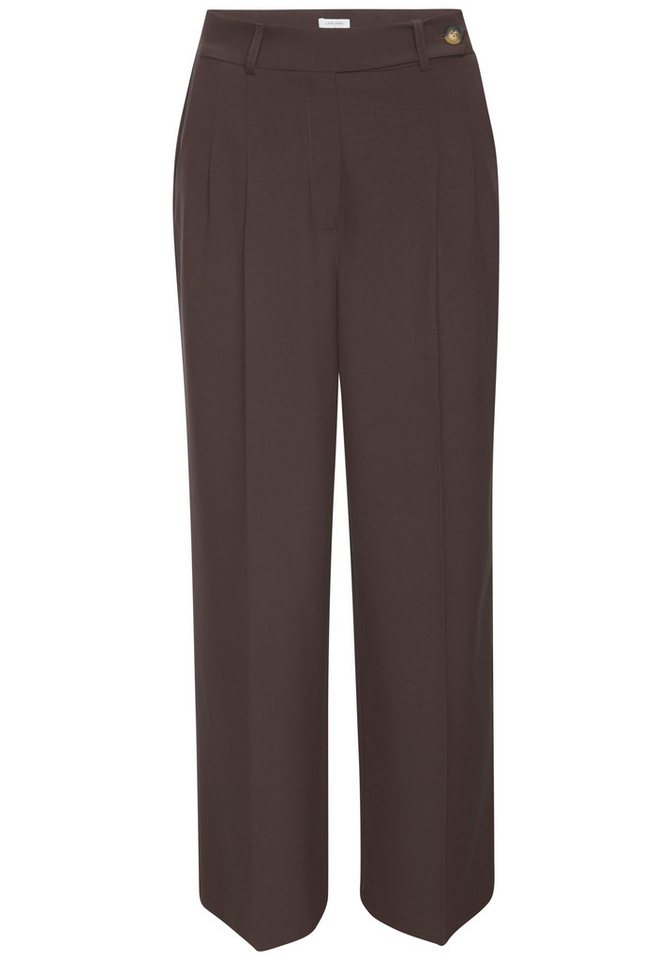 LASCANA Palazzohose mit weitem Bein aus weicher und leichter Webware Sommerhose im Business-Look, elegante Anzughose mit Taschen