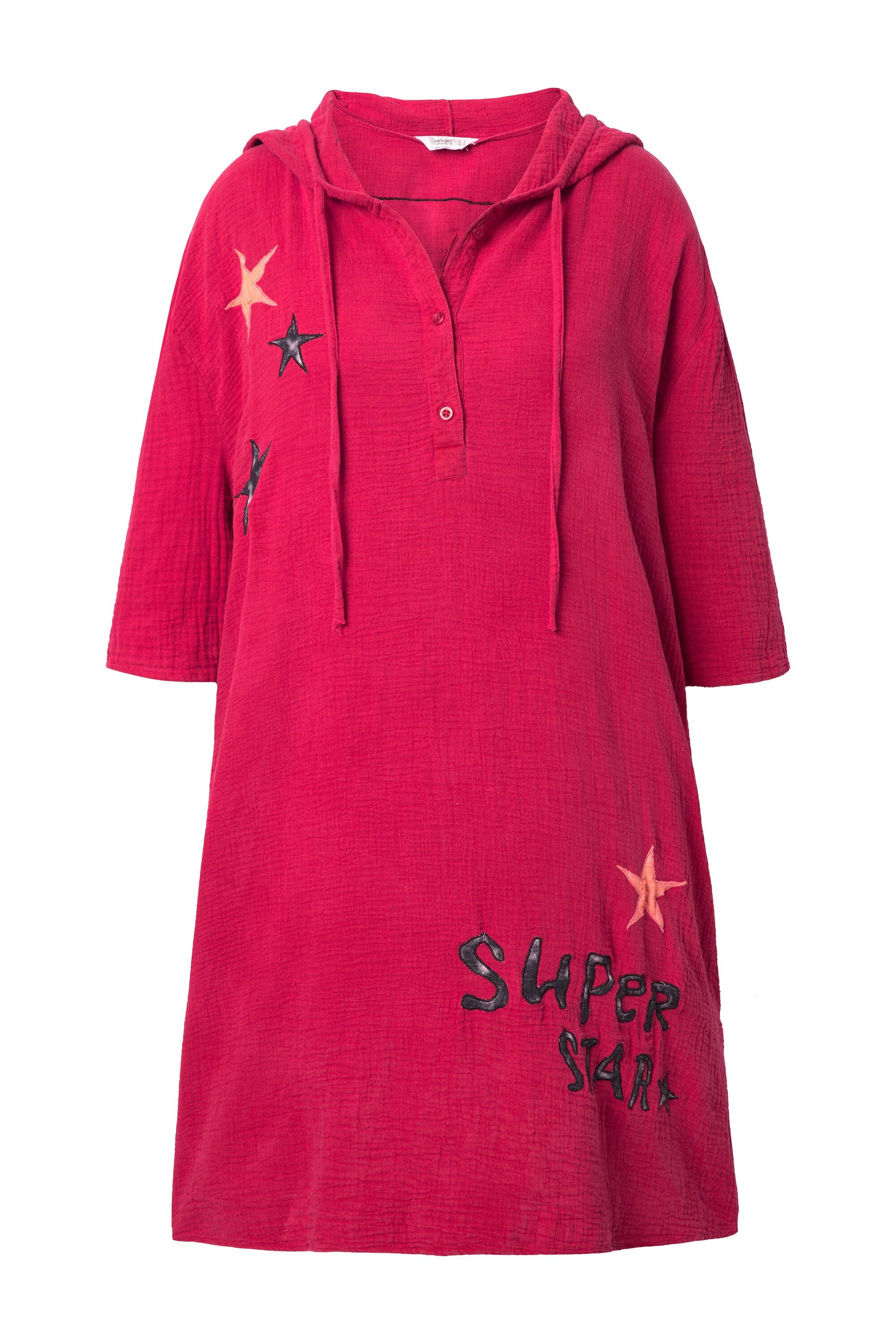 Angel of Style Jerseykleid Musselin-Kleid oversized günstig online kaufen