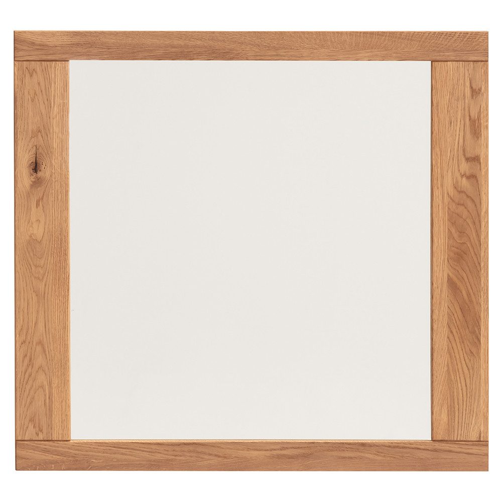 Lomadox Garderobenspiegel GIUSTINO-06, 80 cm breit, Rahmen in Eiche massiv