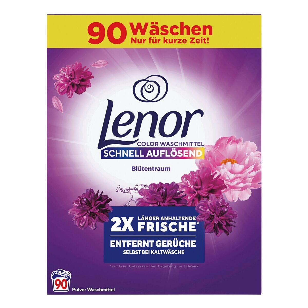 LENOR Blütentraum Colorwaschmittel (90 WL, 4,95 kg)