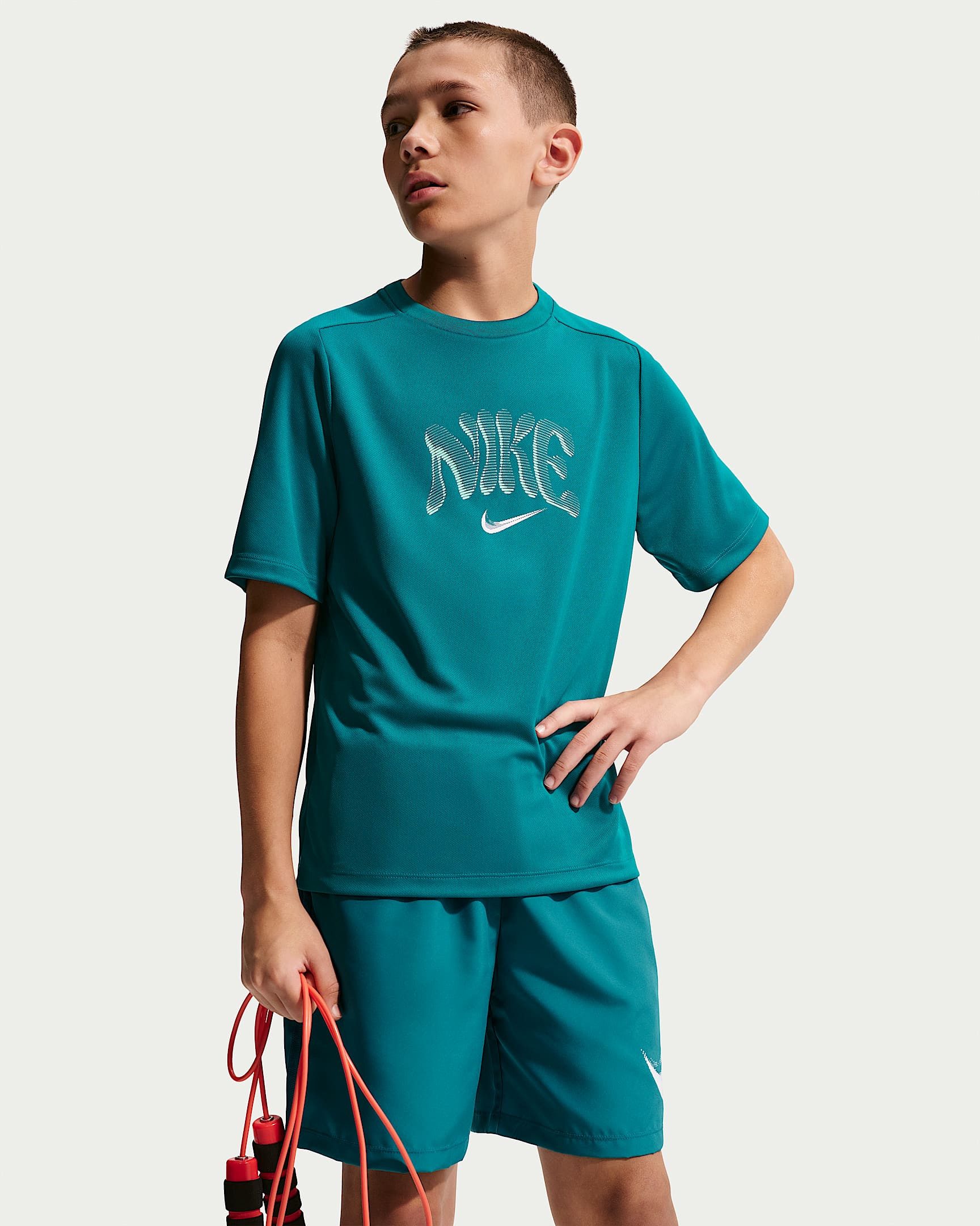 Nike Trainingsshirt Nike Multi Refresh Big Kids' (Boys) Top Für Kinder und Jugendliche – Bild 2 von 5